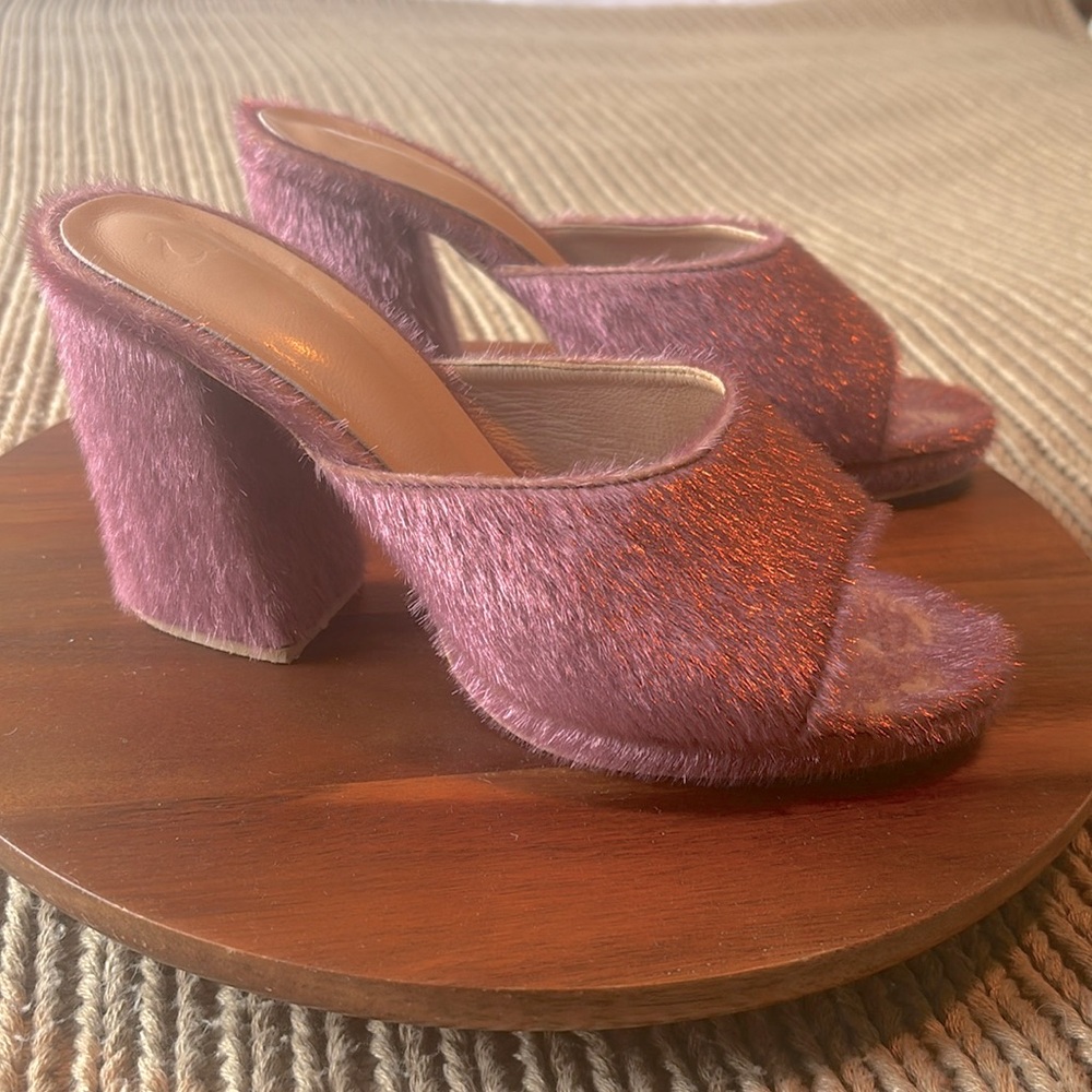 Arch NYC “Moscow Mule” high heel slides sz 38